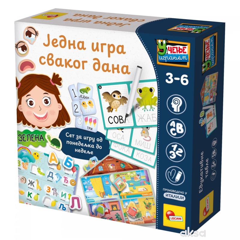 MONTESORI SET SR/JEDNA IGRA SVAKOG DANA RS111619 LISCIANI